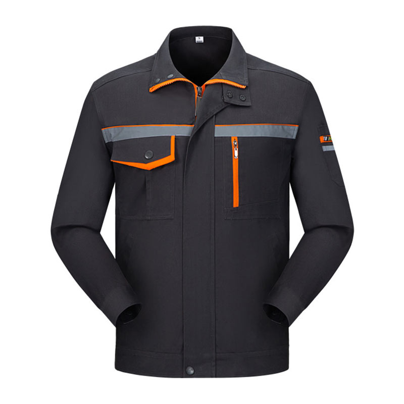 春秋长袖耐磨涤棉工作服套装H28-130图5