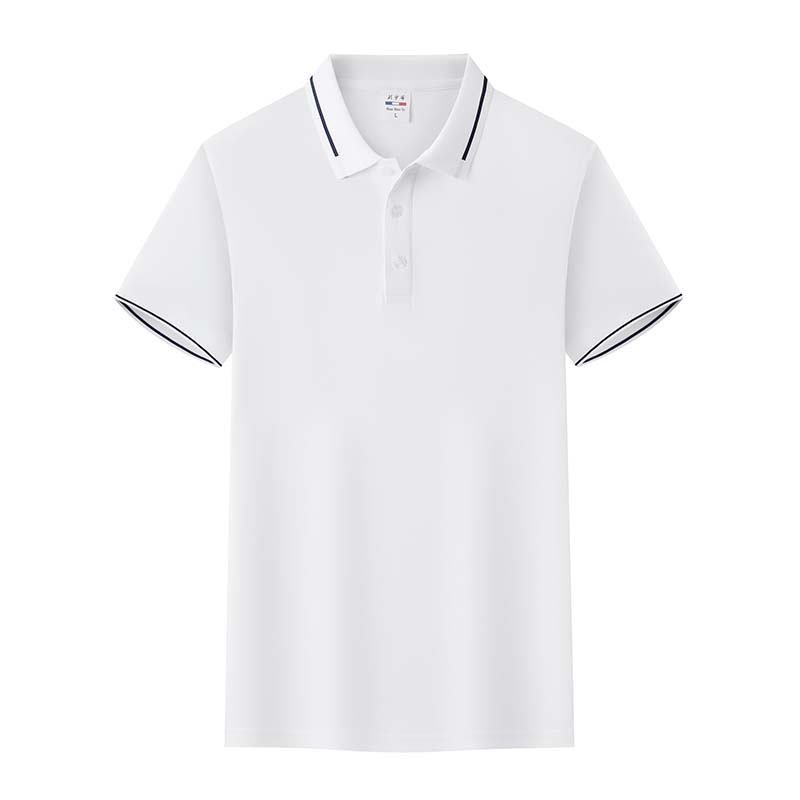 220g40支双纱仿棉加厚珠地短袖翻领POLO衫GJ20-35806图10