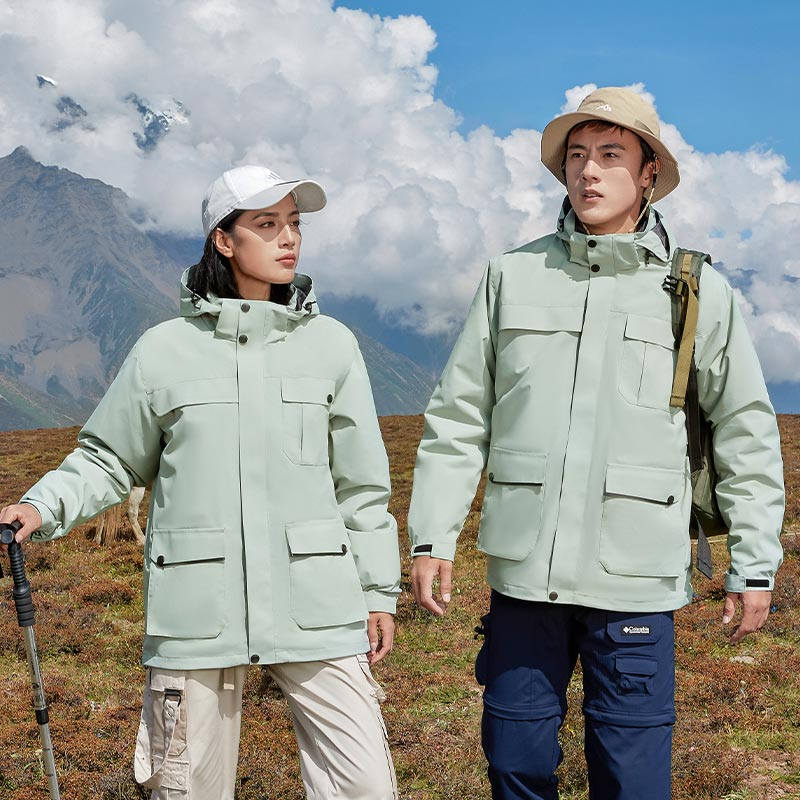 三合一羽绒内胆冲锋衣H04-8807羽绒图2