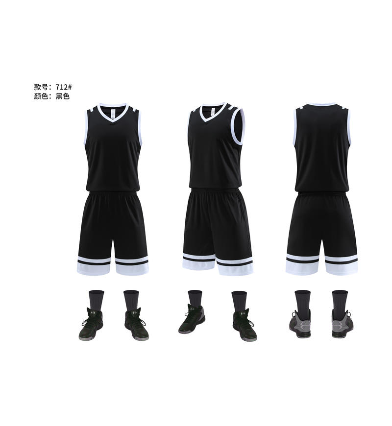 运动篮球服套装GY1-712图2
