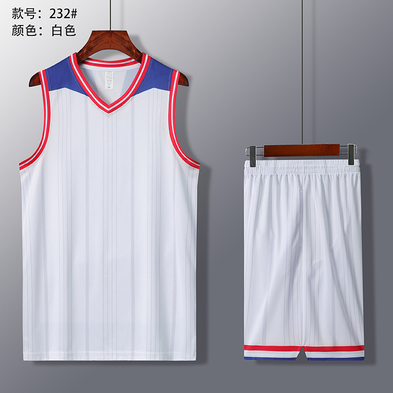 透气速干套装篮球服GY1-232成人图5