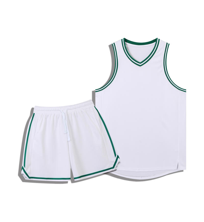 200g美式NBA提花布训练运动篮球服GY2-A079图5