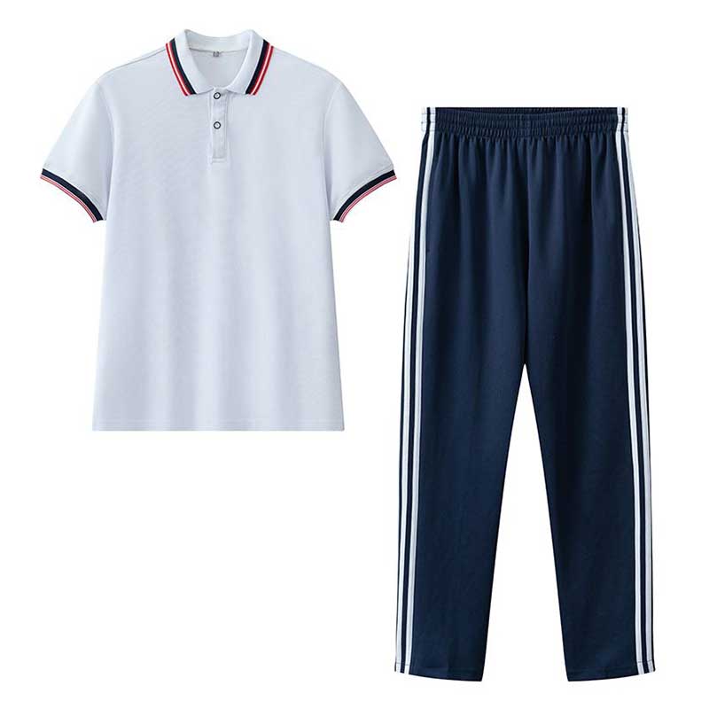 学院风团体班服校服套装KH2-1124-5166短套图3