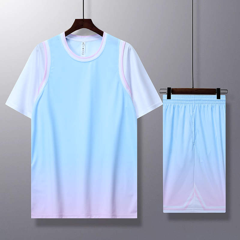 吸汗训练比赛篮球服套装GB12-B002图2