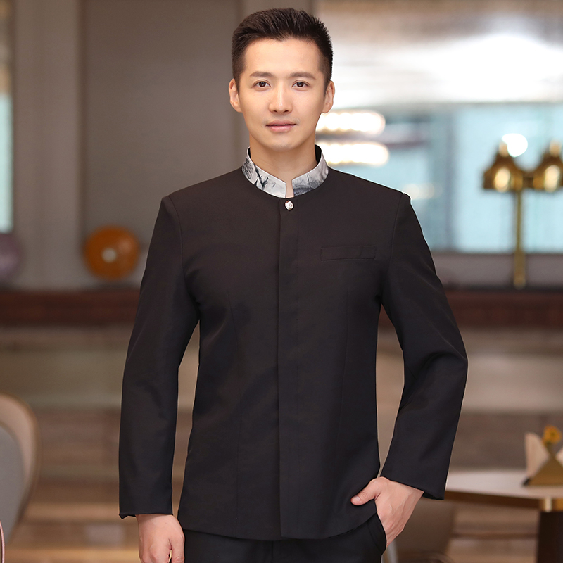 兔领服务员工作服男款H02-21LY174-177男款图2