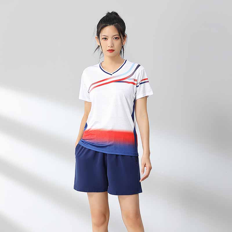 网羽运动训练服短袖单上衣120-1890女款图3