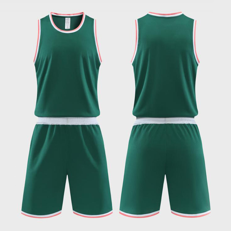 美式撞色描边背心篮球服套装120-1937图6