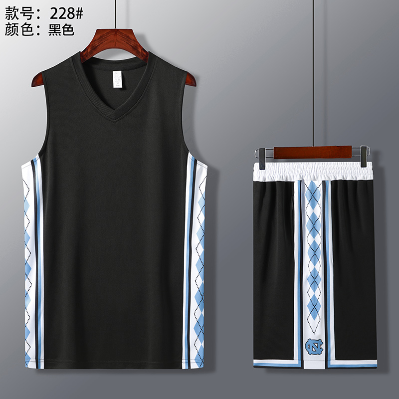 团队服比赛透气速干套装篮球服GY1-228成人图3