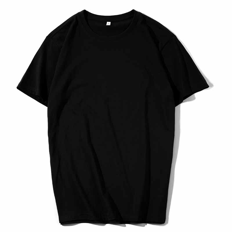 180g26支精梳棉纯色圆领短袖T恤GJ27-1001（无独立包装）图2