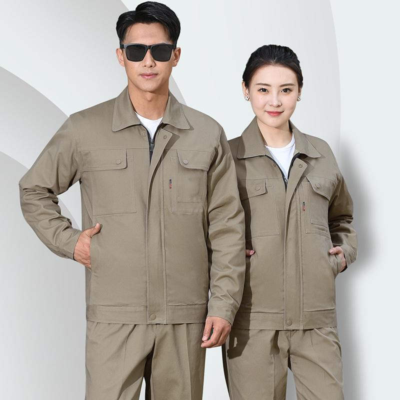 纯色双层长袖工装上衣M04-8155上衣图6