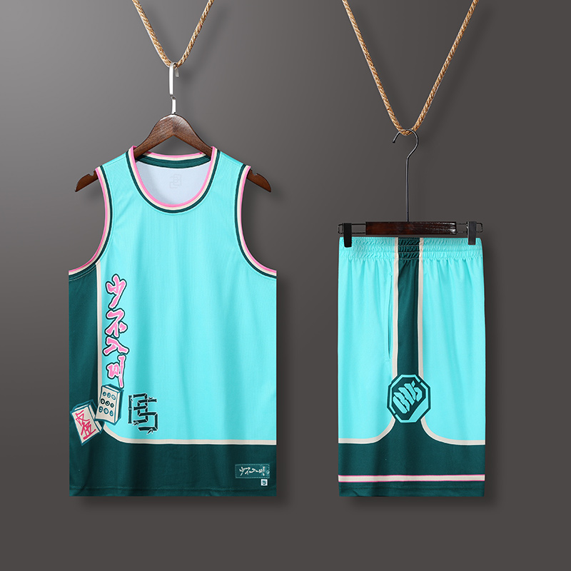 休闲运动速干篮球服套装通款YA-7072图6