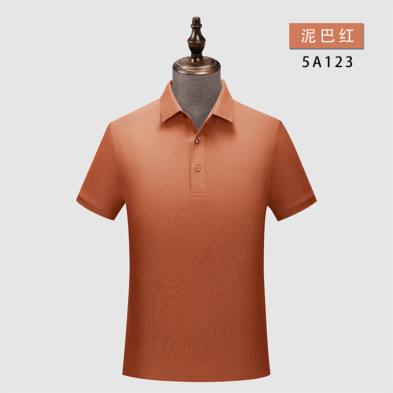 225g珠花拉架纯色短袖翻领W02-5A123图8