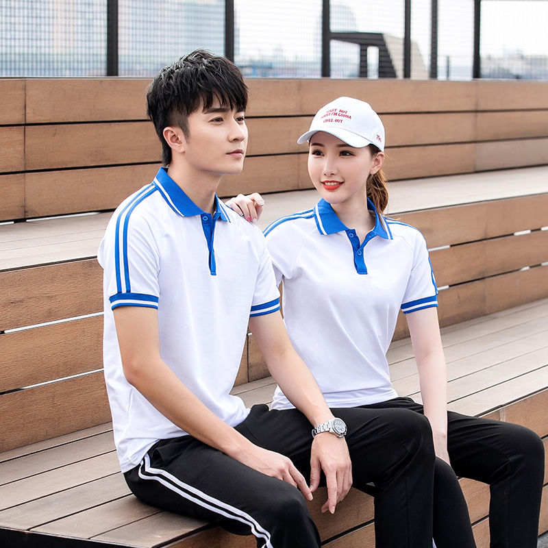 运动校服短袖套装KI2-569套装图2