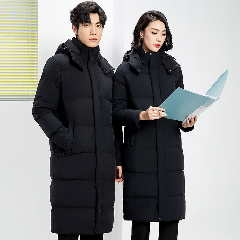 长版羽绒保暖工作服H06-8906R图2