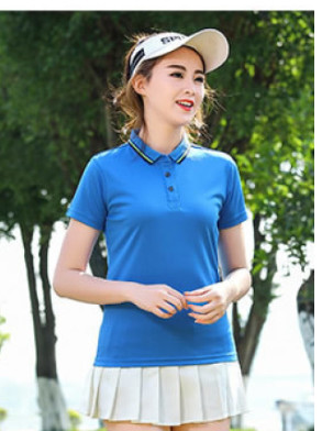 小提花速干翻领短袖POLO衫女款47-19A22图10
