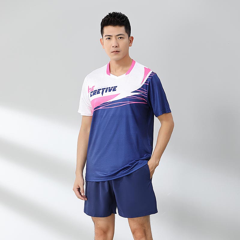 网羽运动训练服短袖单上衣120-1892男款图2