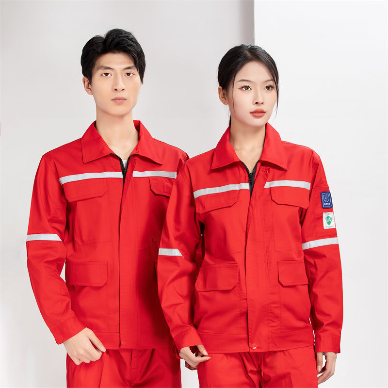 夏季网格防静电长袖工作服上衣H22-23622图10