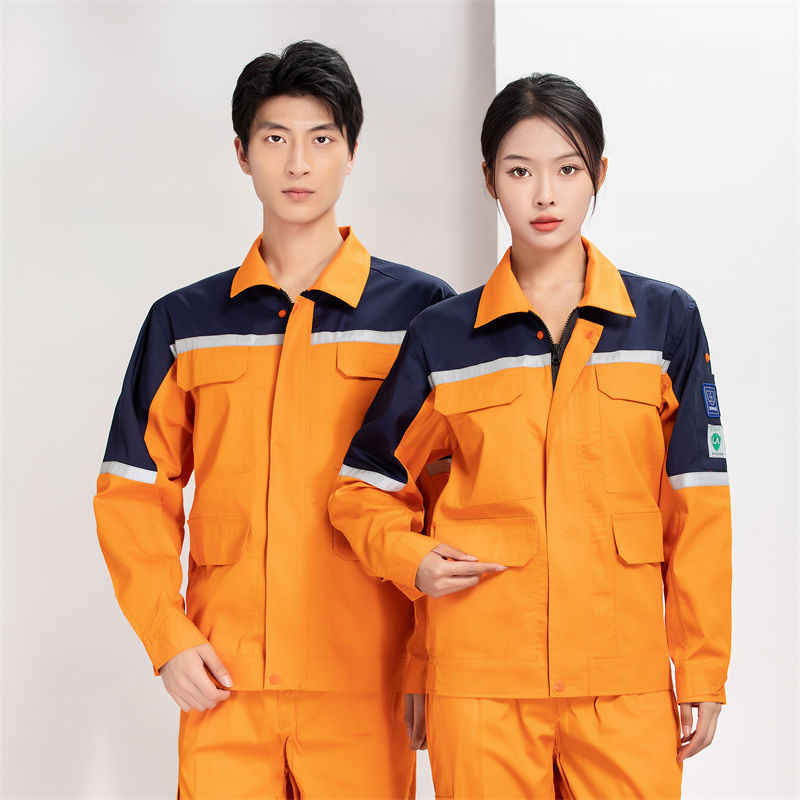 夏季网格防静电长袖工作服套装H22-23622图4
