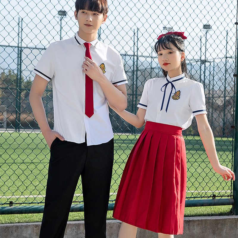 中学生青春活力校服男女款套装H18-1940图5