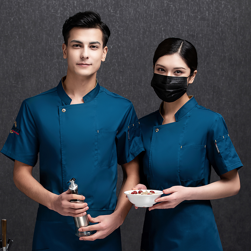 大丰收短袖酒店厨师服上衣H20-D21-581图3