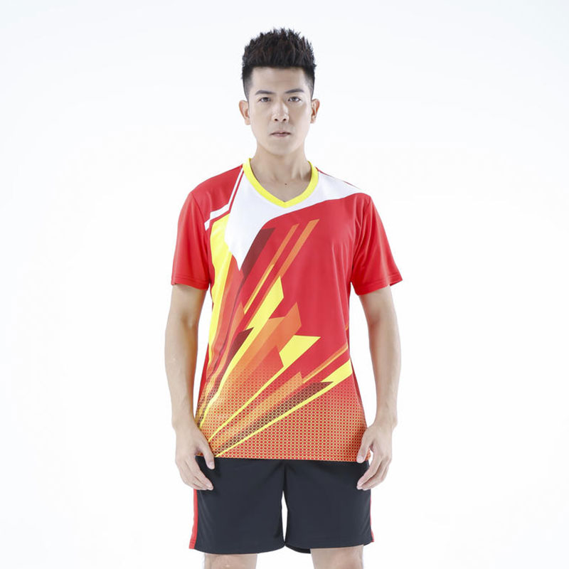 青春活力速干排球比赛服套装男款176-P811图4