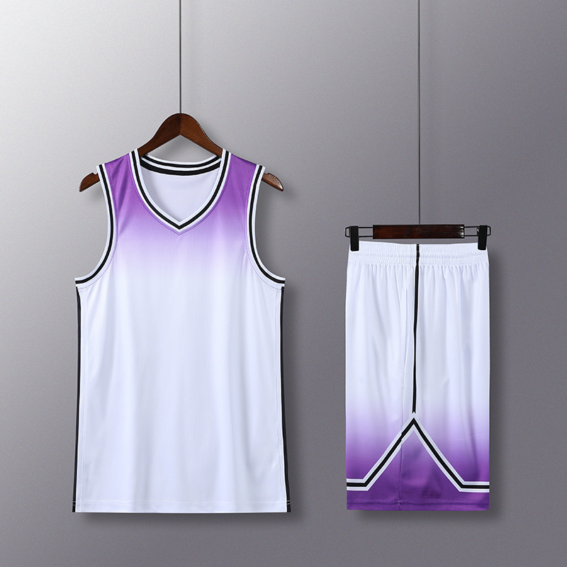 运动吸汗速干篮球服套装通款YA-7056图5