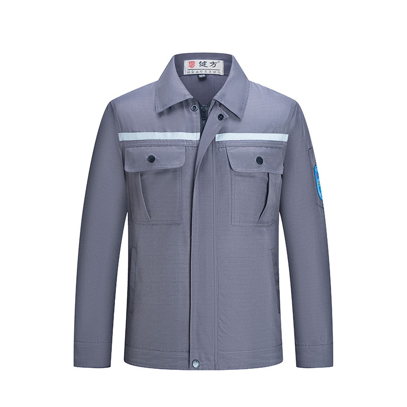 全工艺防静电长袖工作服套装H13-JP-119-122套装图3