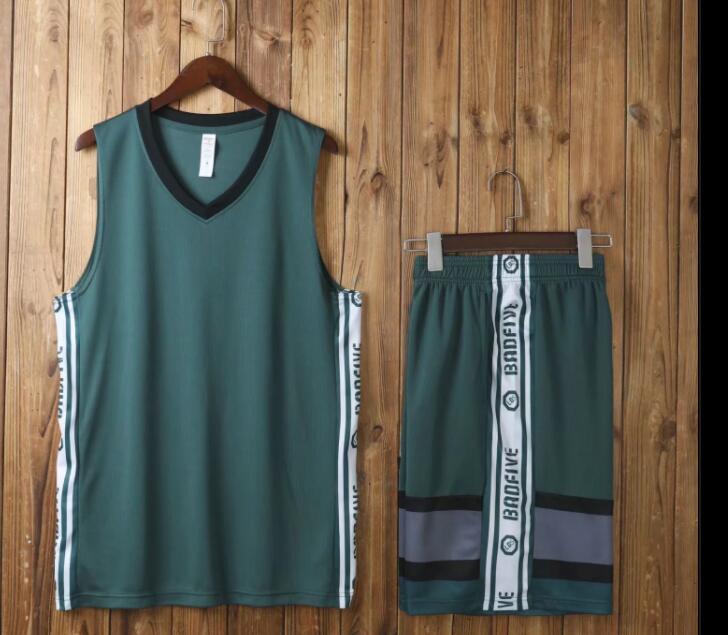 165g运动休闲篮球服套装男款176-L021图6