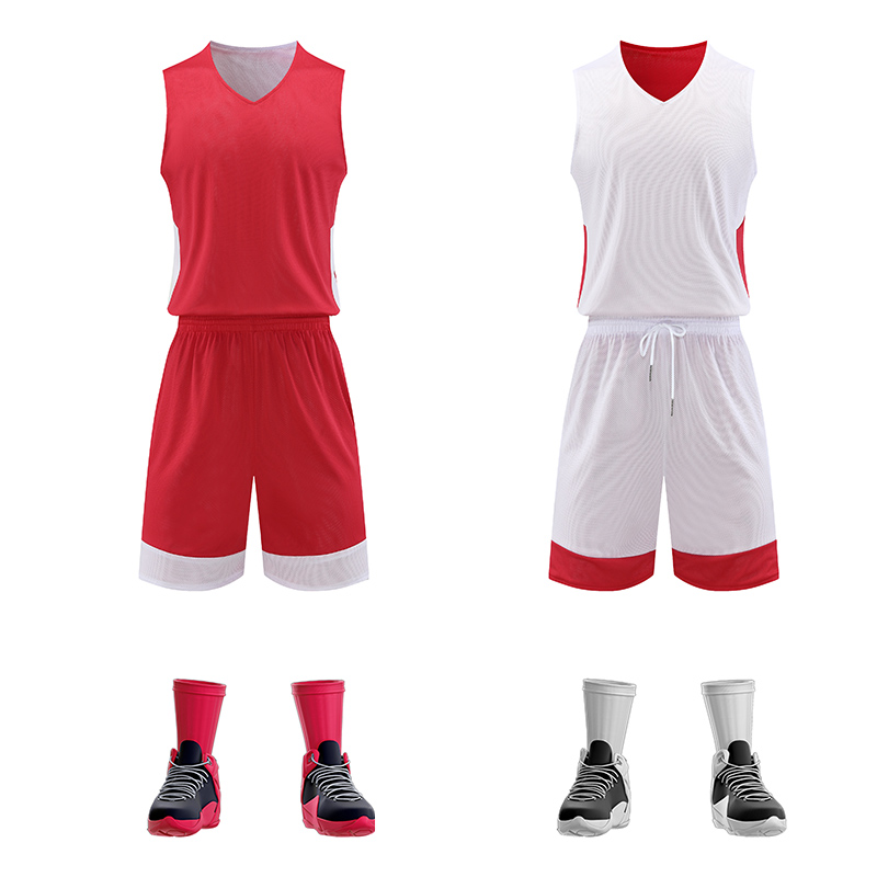 双面速干透气训练服篮球服套装57-8956图5