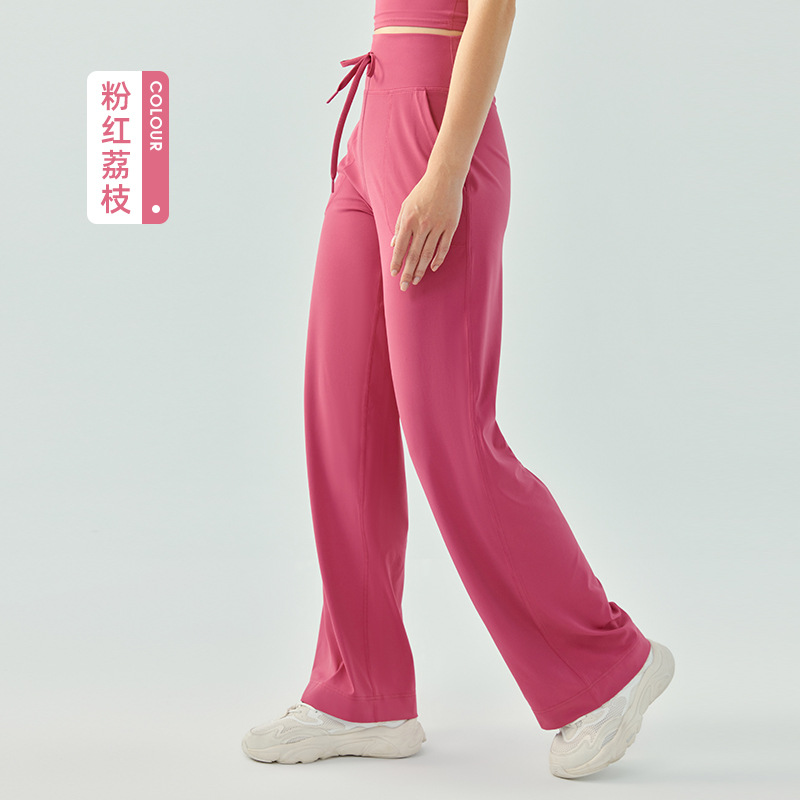 225g高腰抽绳运动长裤女Z07-DSP687图3