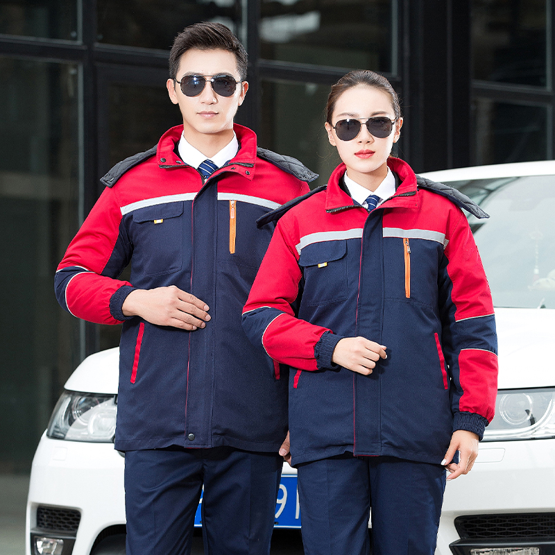 全工艺涤棉厚纱卡活棉糖果五代棉服上衣B06-M1001-M1006图2