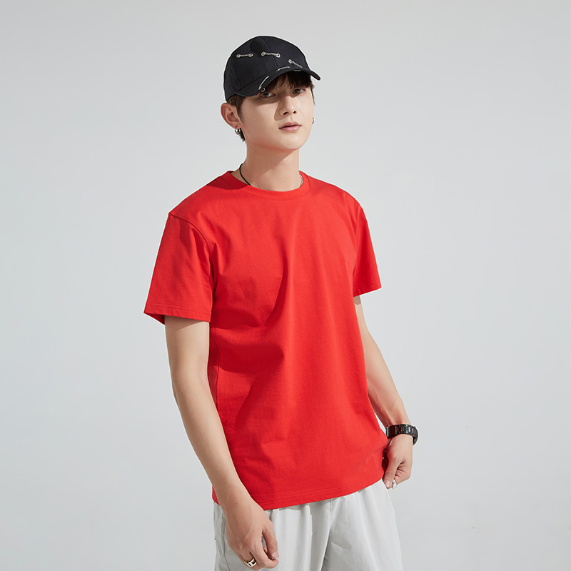 纯棉纯色短袖圆领T恤KD2-JR8905图16