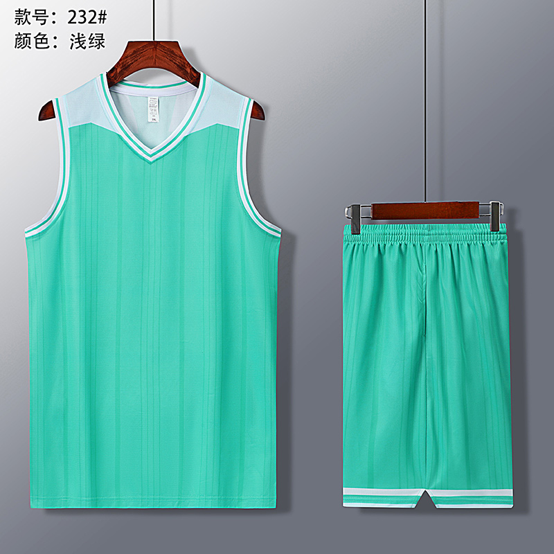 透气速干套装篮球服GY1-232成人图6