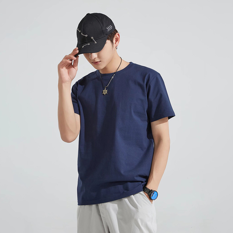 纯棉纯色短袖圆领T恤KD2-JR8905图3