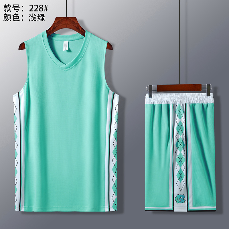 团队服比赛透气速干套装篮球服GY1-228成人图4