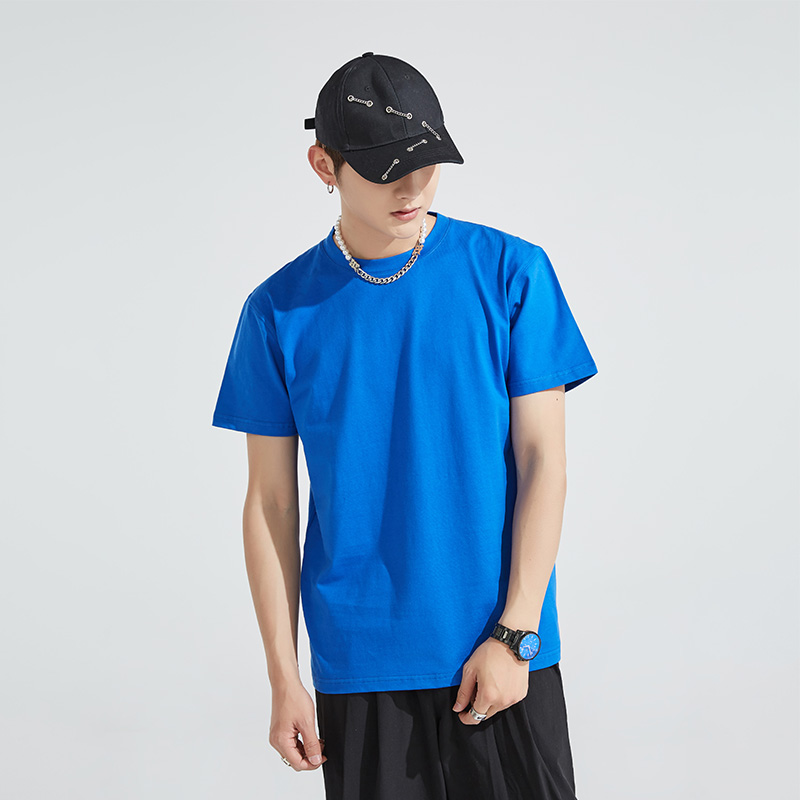纯棉纯色短袖圆领T恤KD2-JR8905图8