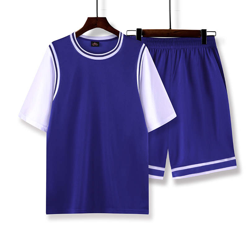 速干运动假两件篮球服套装GB12-A33图5