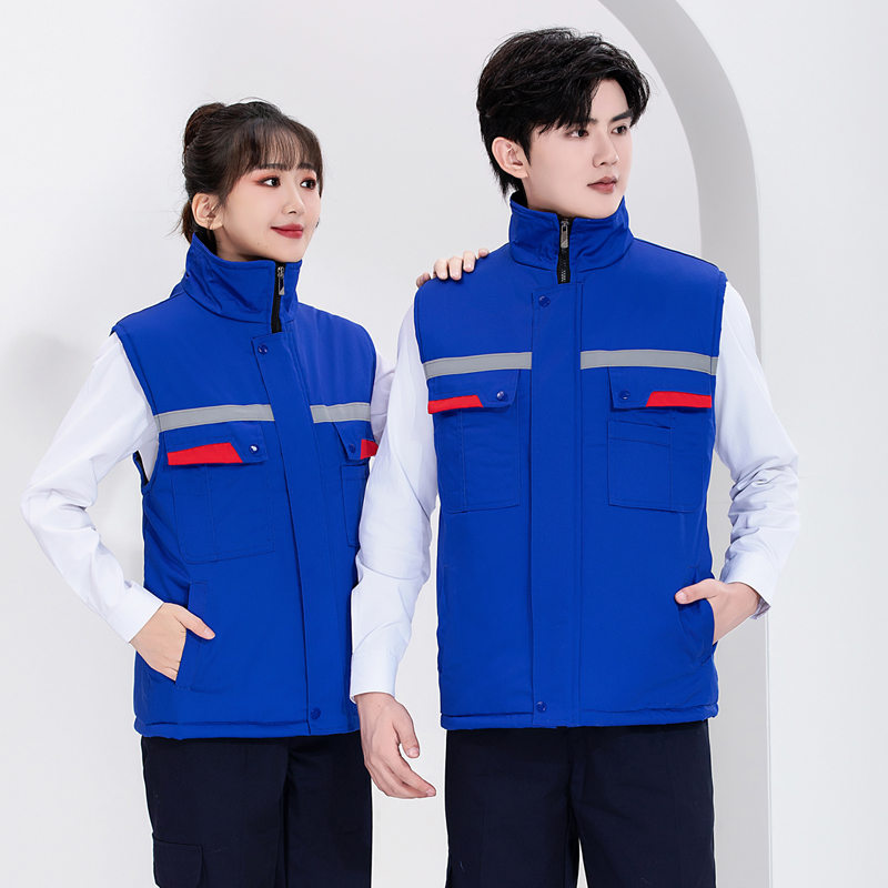 加厚防静电棉马甲H22-2489图3
