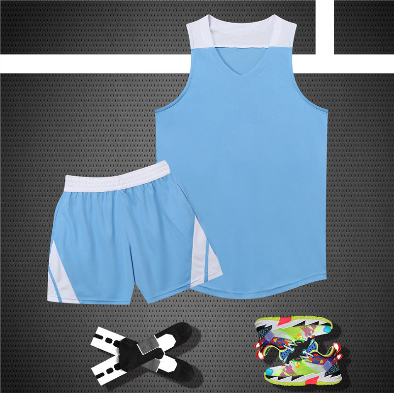 速干涤纶篮球服套装YA-8608图4