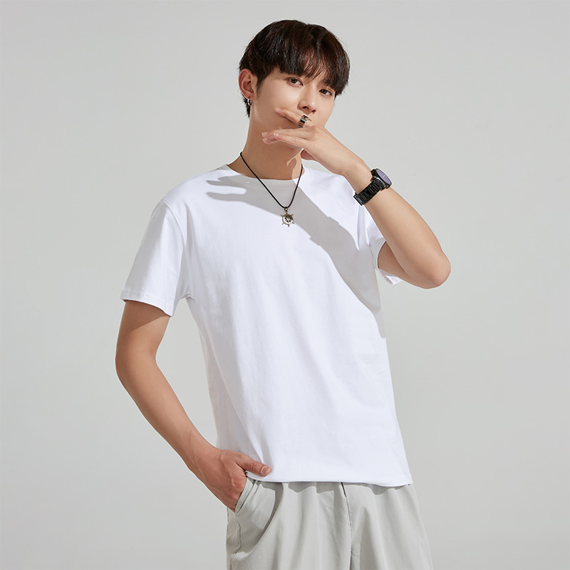 纯棉纯色短袖圆领T恤KD2-JR8905图14