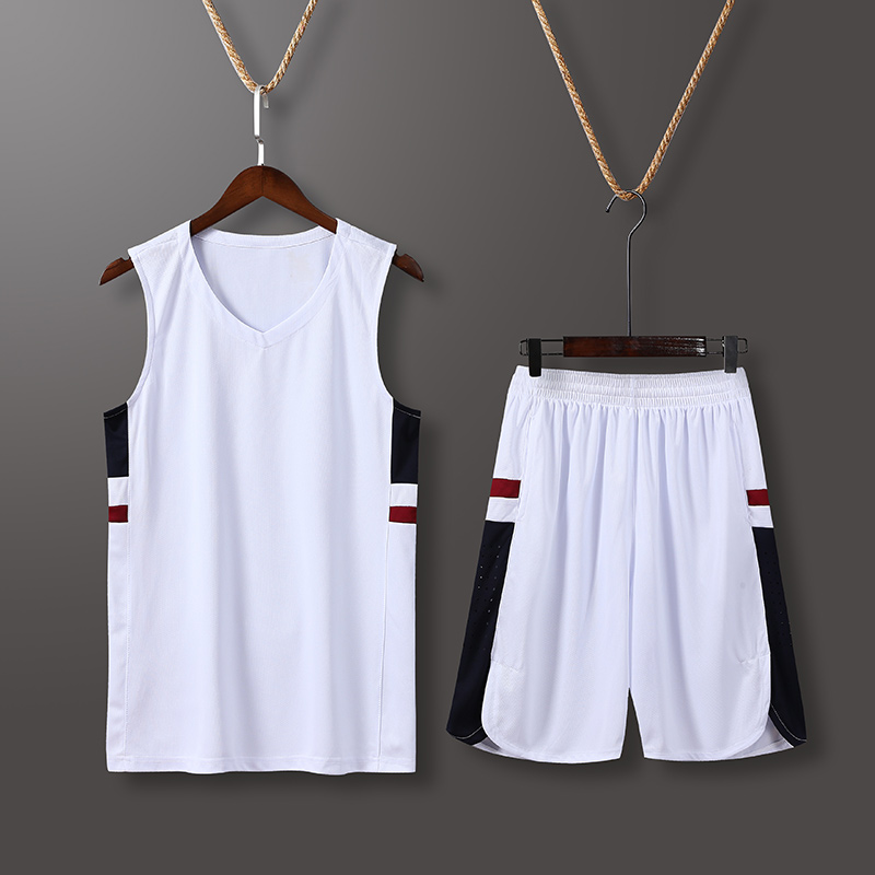 休闲透气速干篮球服套装通款YA-7036图5
