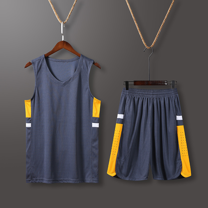 休闲透气速干篮球服套装通款YA-7036图6