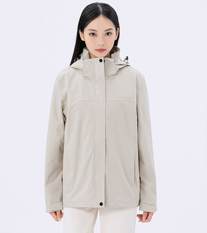 高太尔防护暴雨级防水防风摇粒绒内胆三合一冲锋衣KT2-120107女款图3