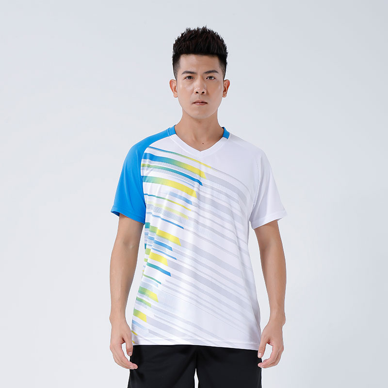 排球比赛短袖训练服上衣男款176-823图4