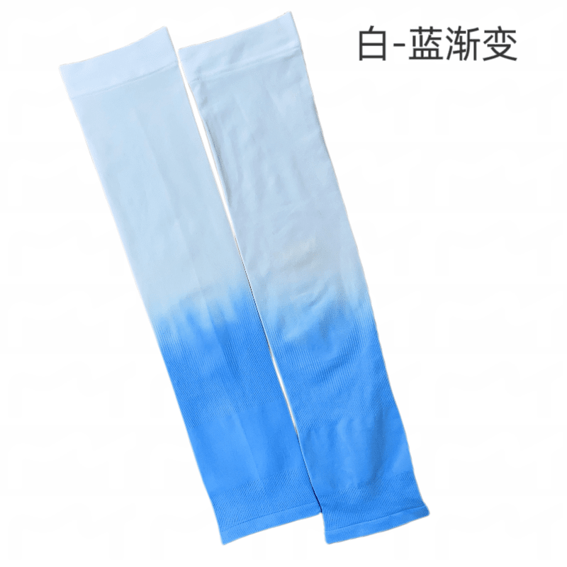 明星同款旅行渐变色露指防晒冰袖GJ42-301图13