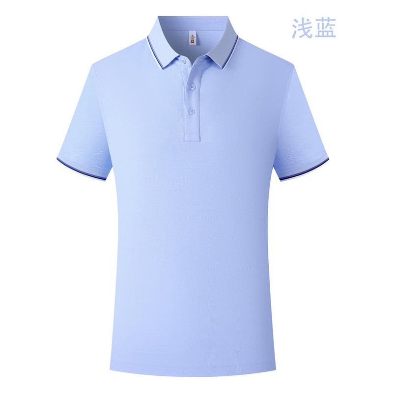 220克六角珠蜂窝千绒棉黑科技5A抗菌短袖翻领polo衫GJ22-C95图10