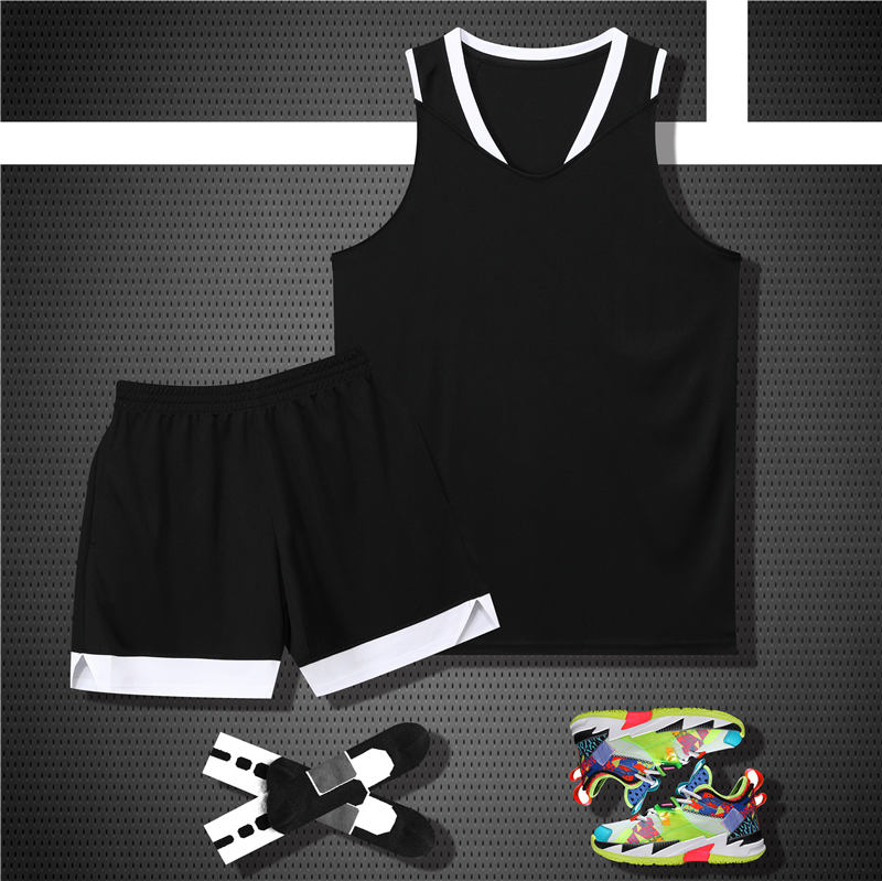 比赛速干运动篮球服套装YA-8607图2