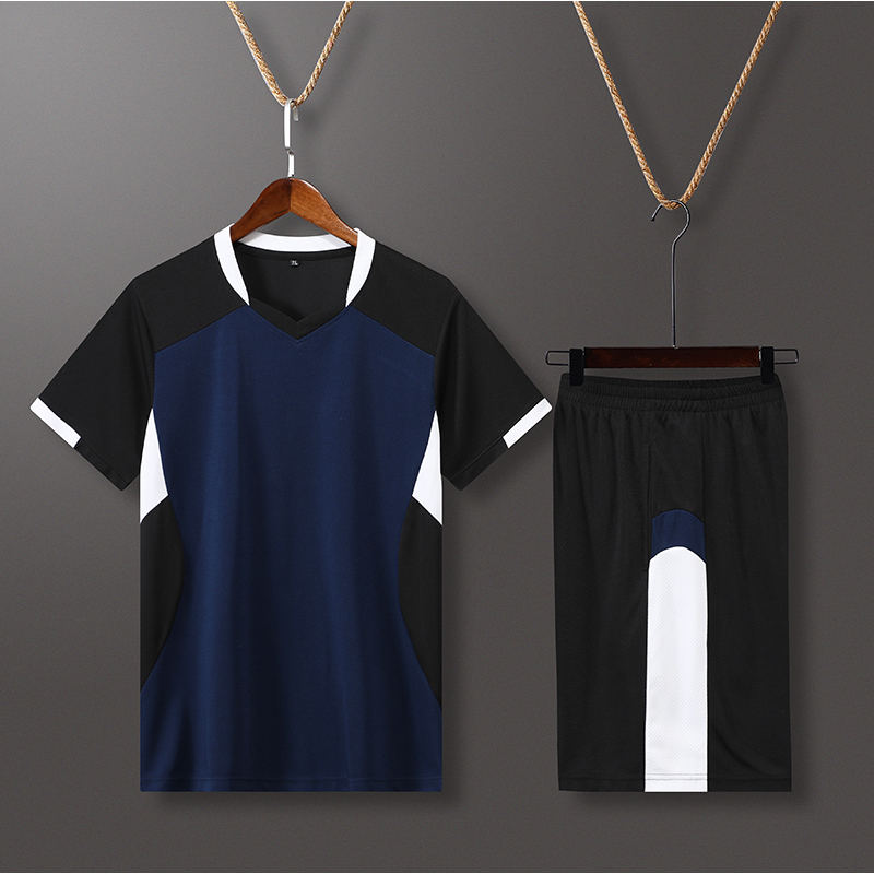 透气舒适排球服套装男款161-834男款图2