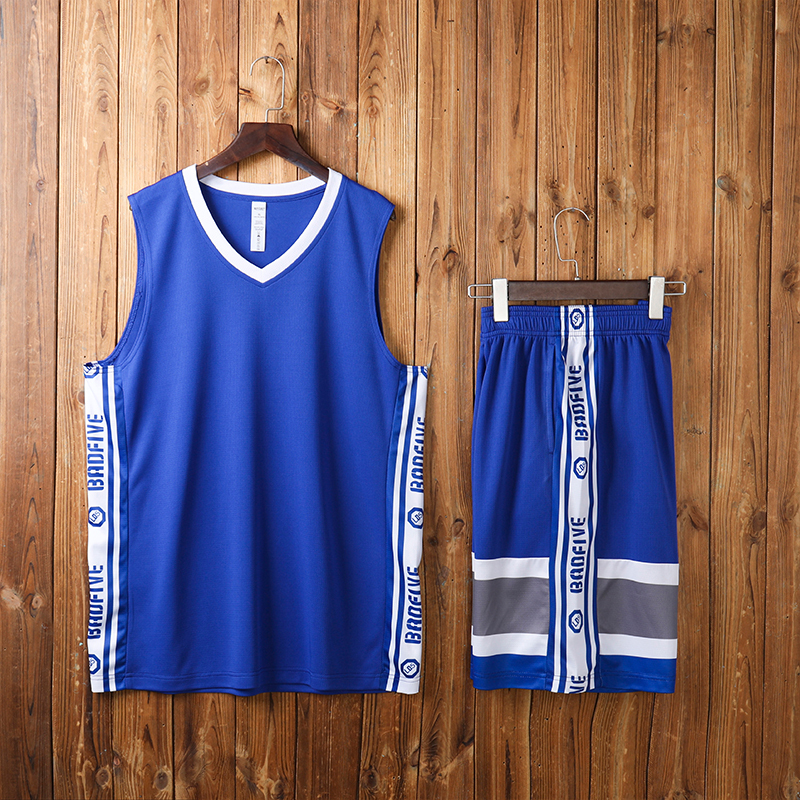 165g运动休闲篮球服套装男款176-L021图4