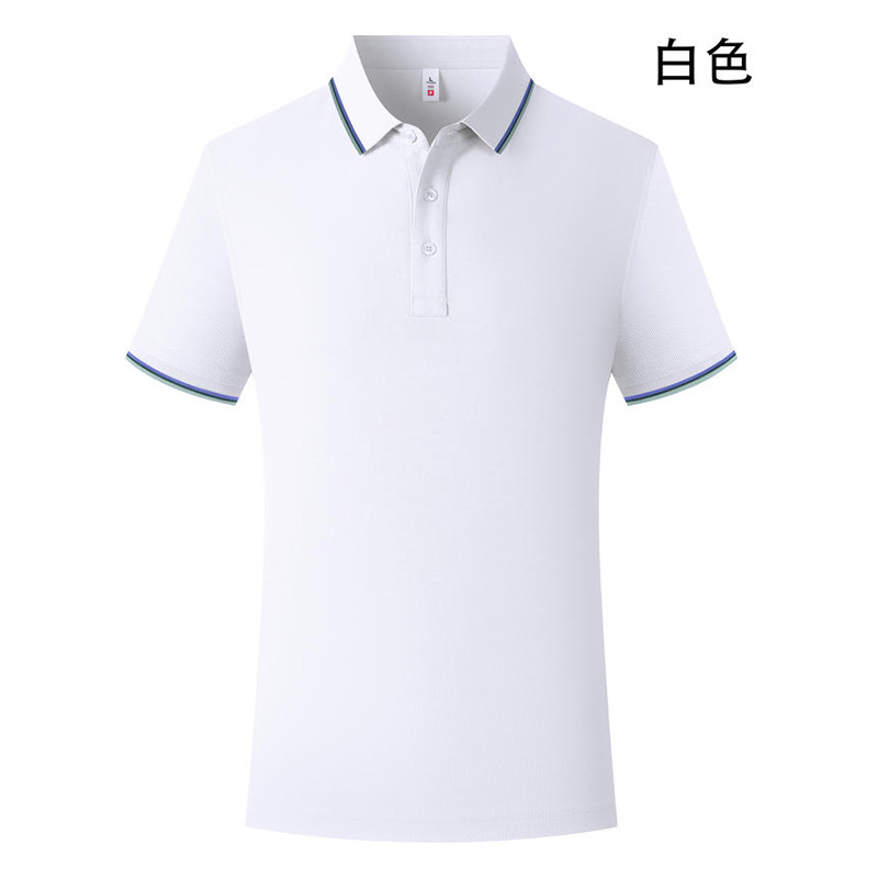 220克六角珠蜂窝千绒棉黑科技5A抗菌短袖翻领polo衫GJ22-C95图9